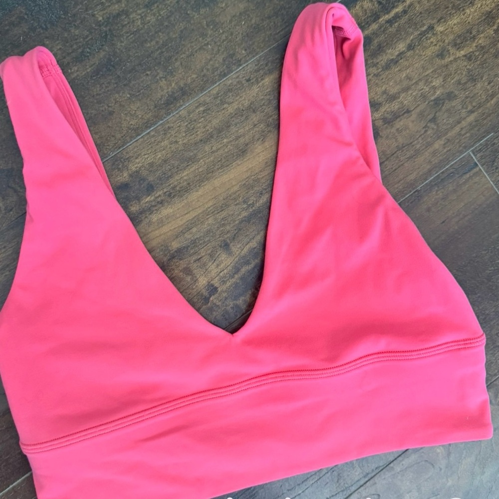 Pink Sports Bra